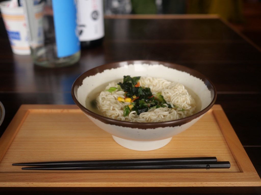 平標山の家のラーメン