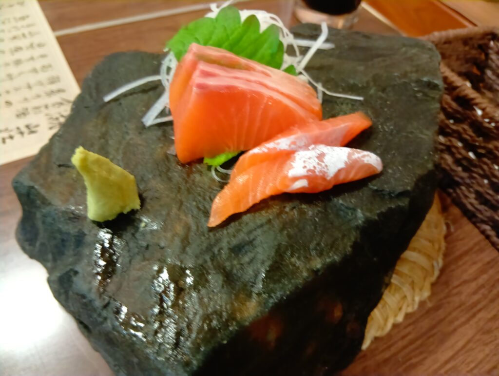 みゆき鱒のお造り