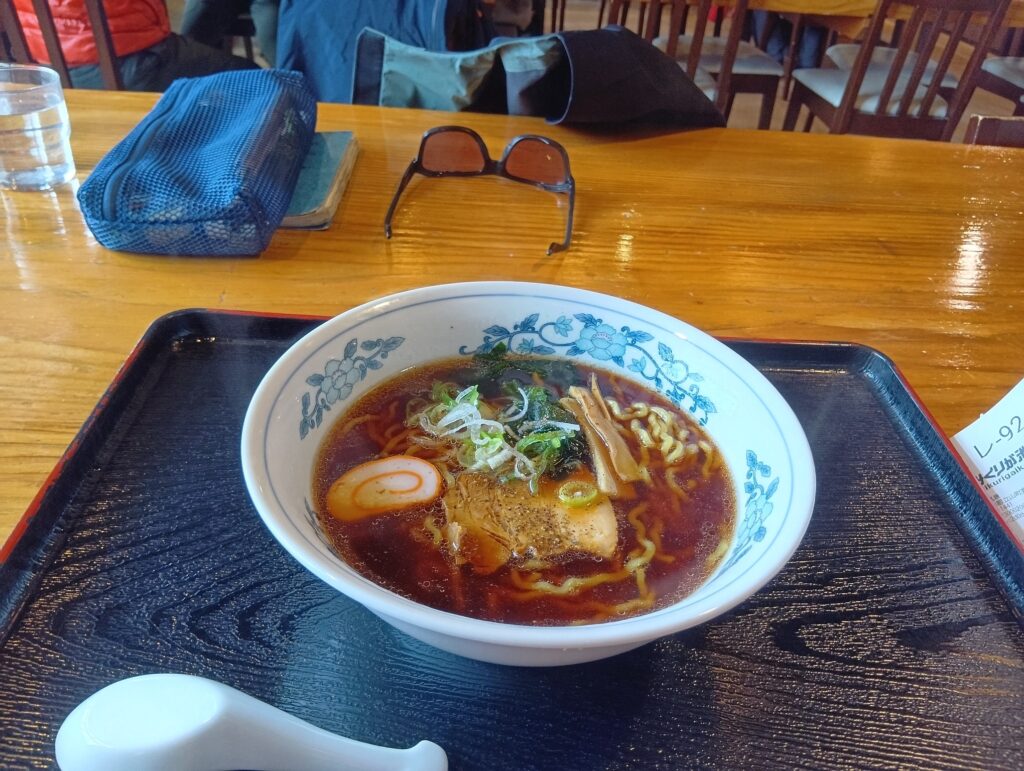 みくりが池温泉でラーメン