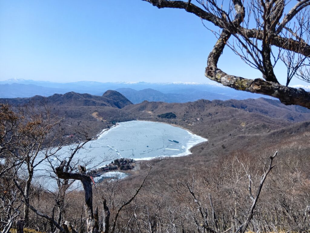 春を迎えている赤城大沼